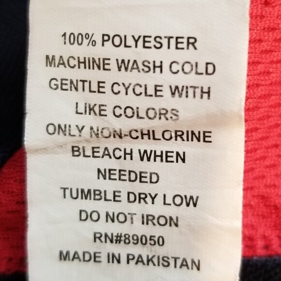 Cooperstown Dream Park Polo Men Large Navy Red HOF MLB Canton Embroidered - Picture 5 of 5